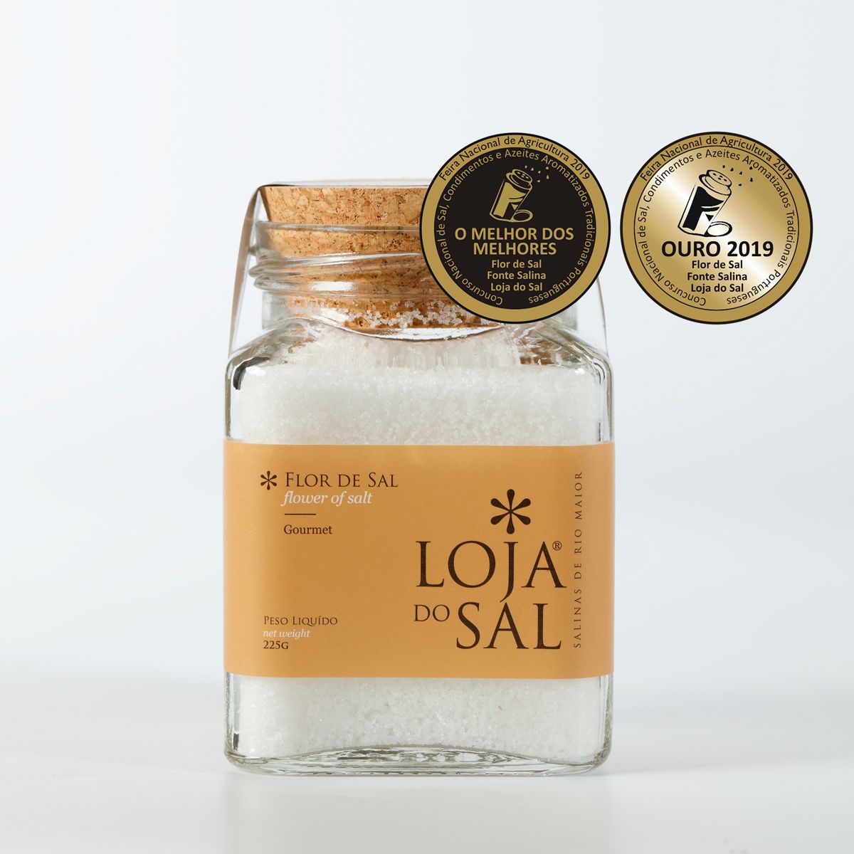 Flor de Sal - Frasco 225g