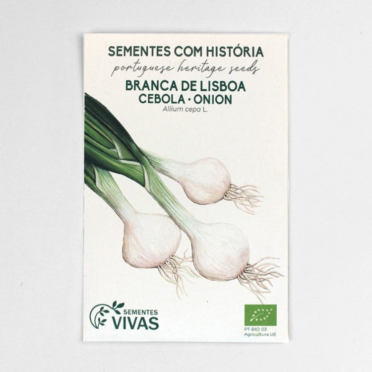 Cebola Branca de Lisboa - Sementes